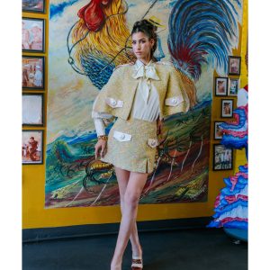 JC MINI CAPE & MINI SKIRT